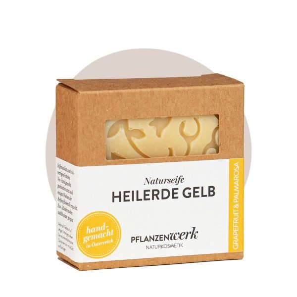 PFW0007 - Naturseife Heilerde Gelb 90 g