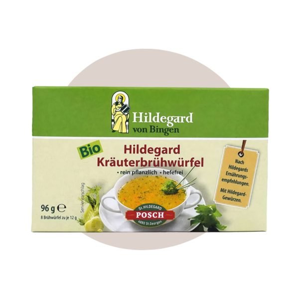 HDP032 - Hildegard Suppenwürfel Kräuterbrühwürfel Bio